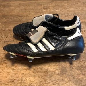 Adidas World Cup soccer cleats.